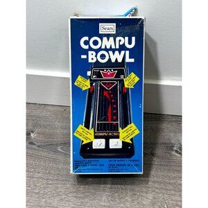 Vintage 1979 Sears Tomy Compu-bowl Electronic Hand-Held Bowling Game